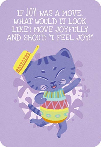 Empowerment Cards for Kids - 45 Action Packed and Fun Exercises | Themes: Self Esteem, Self-Compassion, Relaxation, Body Awareness, Feelings, Fun, Dreams