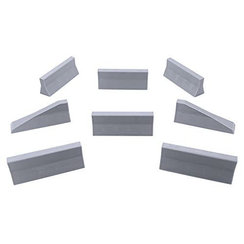 EnderToys Jersey Barriers, Terrain Scenery for Tabletop 28mm Miniatures Wargame, 3D Printed and Paintable