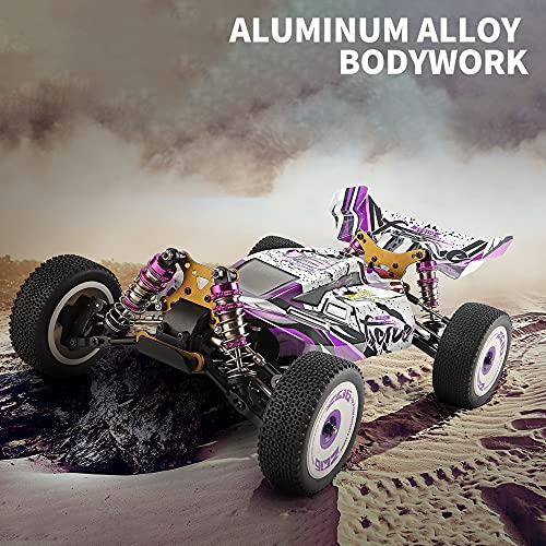 Entrega en 3~7 Días, WLtoys 124019 RC Coche 55km/h, 2600mAh Actualización de batería 30 Minutos, 1:12 Vehículo Todoterreno 4WD, Racing ​Offroad Drift de Alta Velocidad Car (2 Pilas)