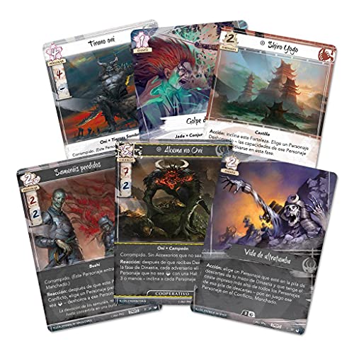 Fantasy Flight Games- Leyenda de los Cinco Anillos LCG - Bajo la Sombra de Fu Leng (L5C42ES)