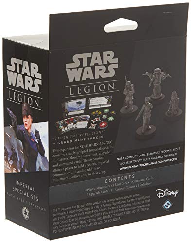 Fantasy Flight Games Star Wars Legion: Imperial Specialists Personnel Expansion