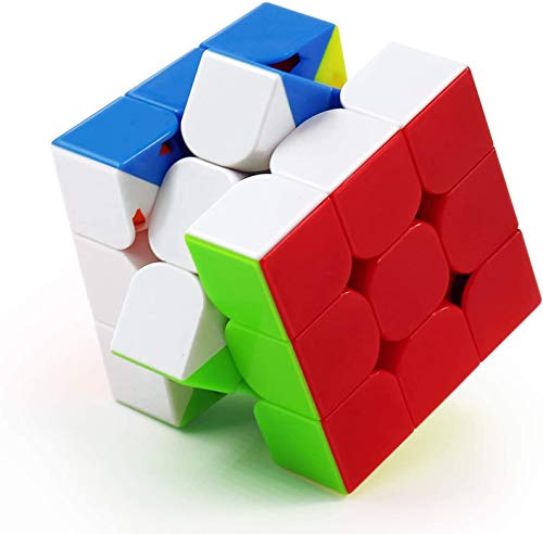 FAVNIC Cubo de Velocidad sin Pegatinas Cubo mágico 3x3x3 Puzzles Juguetes