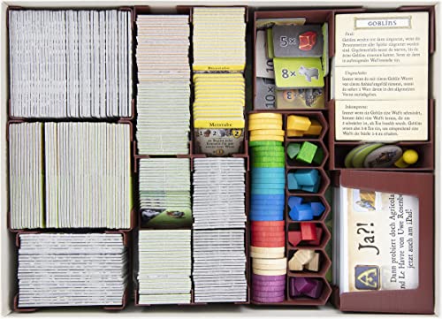 Feldherr Organizer Compatible con Caverna - Caja de Juego Principal