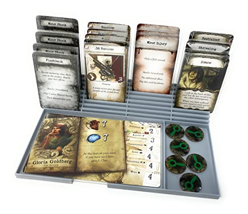 Feldherr Paquete de Valor de 5 Piezas Tablero de Control del Jugador Compatible con Mansions of Madness Second Edition