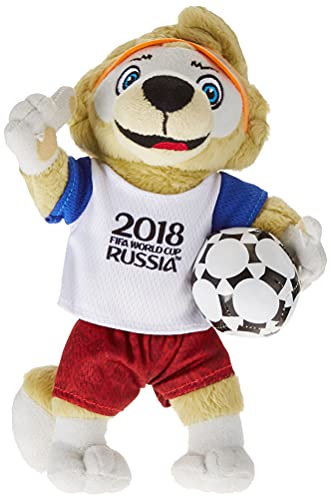 FIFA 2018 100102 zabivaka – Producto Oficial Mascota (Fútbol de WM) Peluche 25 cm