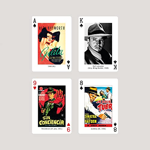 Film Noir Playing Cards - Cine Negro Baraja de Poker Piatnik 1604