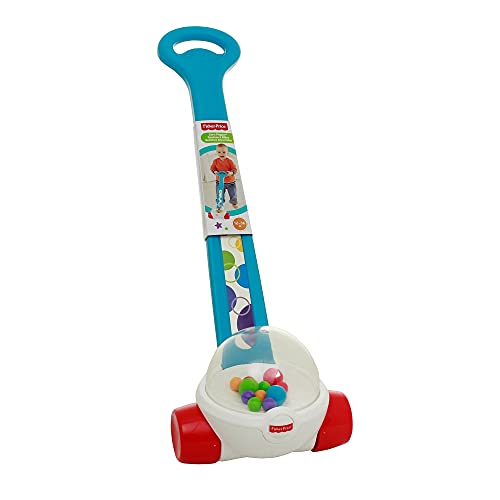 Fisher-Price-Corn Popper n.a. Juguete de Desarrollo de Habilidades, Color Azul (Embalaje estándar), Definir CMY10