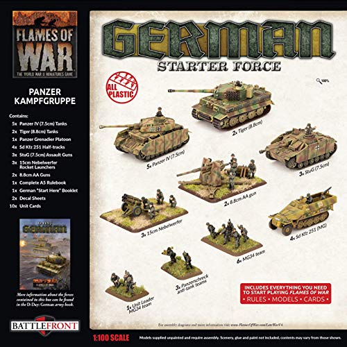 Flames of War: Late War: German: Panzer Kampfgruppe Starter Force (GEAB18)