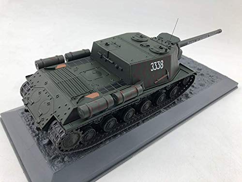 FLOZ ISU-122 ISU-122 Primer Frente de Bielorrusia, Berlín-Área Alemania Abril de 1945 1/43 DIECAST MODELO ACABADO TANQUE