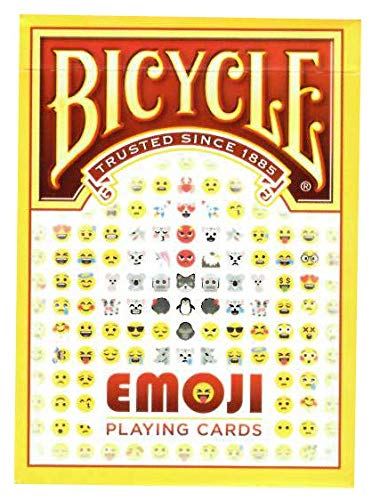 Fournier- Bicycle Emoji Baraja de Cartas para Coleccionistas, Multicolor (US Playing Card Company 1037675)