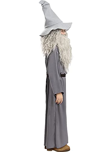 Funidelia | Disfraz de Gandalf - El Señor de los Anillos Oficial para niño Talla 5-6 años ▶ El Señor de los Anillos, Películas & Series, El Hobbit, Magos - Color: Gris / Plateado