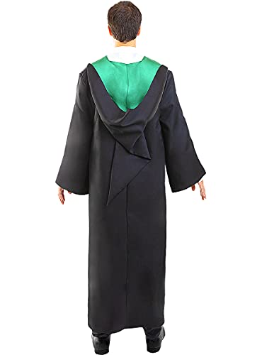 Funidelia | Disfraz Slytherin Harry Potter Oficial para Hombre y Mujer Talla L ▶ Hogwarts, Magos, Películas & Series - Color: Negro - Licencia: 100% Oficial