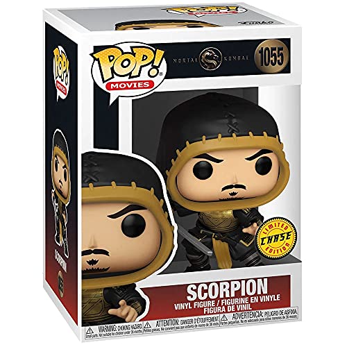 Funko Pop! Movie Mortal Kombat Scorpion Chase Figure - Scorpion Without Mask