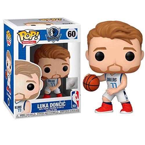 Funko - Pop! NBA: Dallas Mavericks - Luka Doncic Figurina, Multicolor (44277)