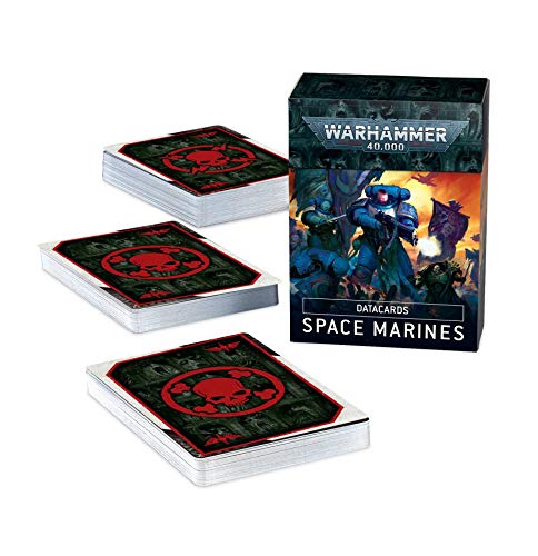 Games Workshop Warhammer 40K - DATACARDS: Space Marines (9th Edition)