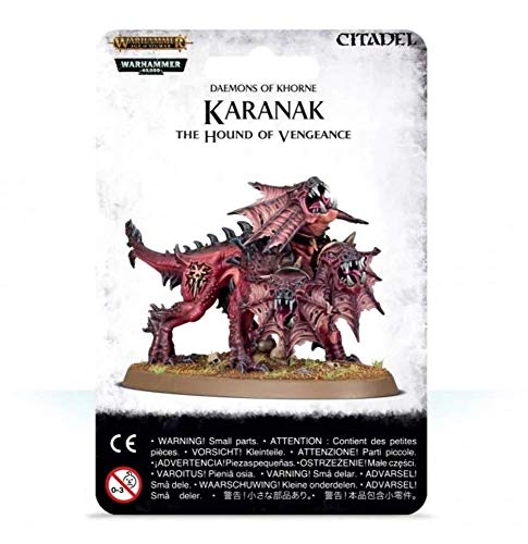 Games Workshop Warhammer AoS & 40k - Daemons of Khorne Karanak, El Sabueso de la Venganza