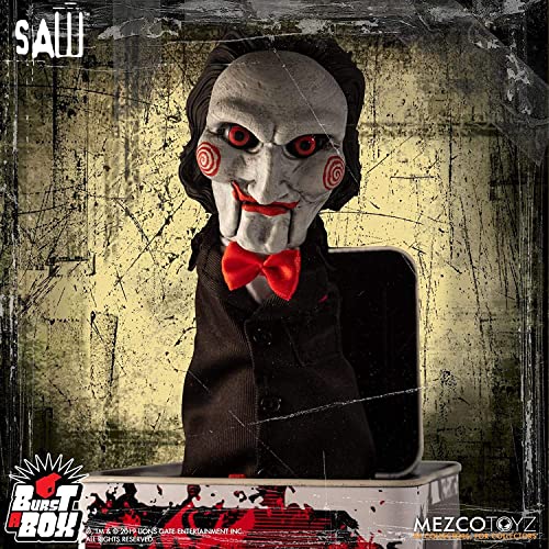 Generico Mezco Compatible para Saw Burst-A-Box Music Box Billy 36 cm