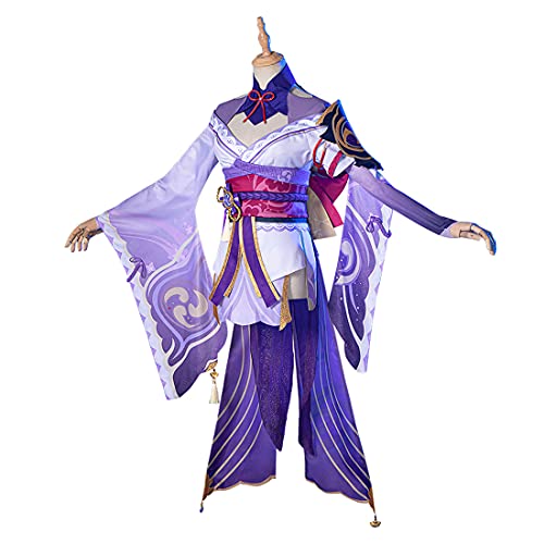 Genshin Impact Baal Raiden Shogun, disfraz de cosplay IKAO Anime Raiden Shogun, juego completo, disfraz de anime, fiesta de juegos de anime, disfraces de cosplay para adultos y niños, M