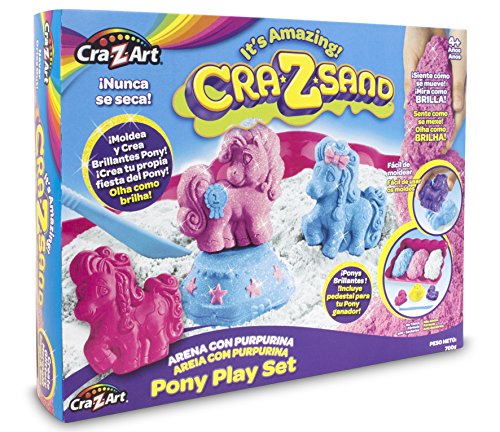 Giochi Preziosi- Crazsand Arena mágica Pony, 33 x 25 x 6 cm (19553)