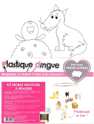 Graine Créative Kit de plástico Loco - Ovejas móviles