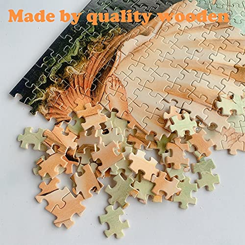 GYHYWZ 1000 Piezas de Rompecabezas de Madera The Elf Castle Puzzles for Juguetes for Adultos Rivendel Rivendel Puzzle 1000 Piezas Cerebral Teaser Puzzles Juguetes (Color : A)