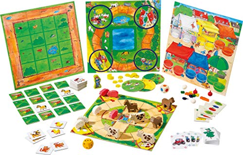 HABA Primer Tesoro de Juegos-ESP (302243) + Frutalito-ESP (4996)