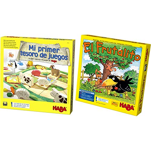 HABA Primer Tesoro de Juegos-ESP (302243) + Frutalito-ESP (4996)