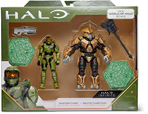 Halo 888 HLW0008 EA - Figura de héroes y Villanos de 9,5 cm (2 Unidades)