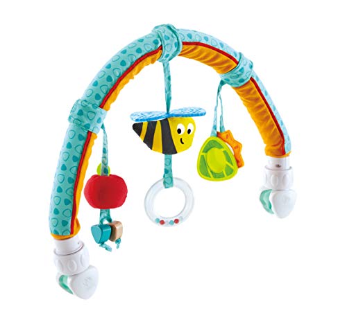 Hape- Arco de Actividades Amigos del jardín, Color Turquesa (E0023)