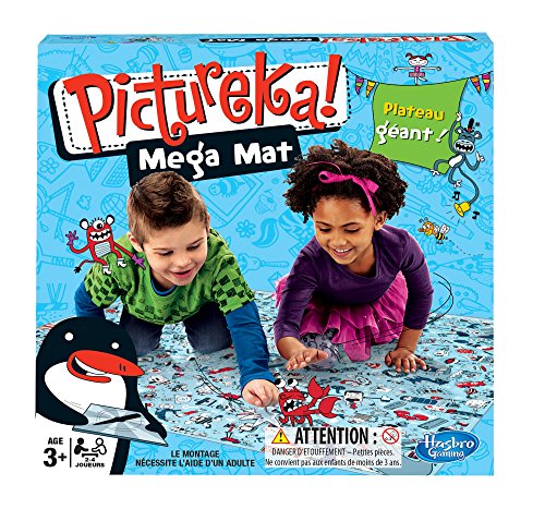 Hasbro A08871010 Pictureka Mega Mat - Juego de Mesa