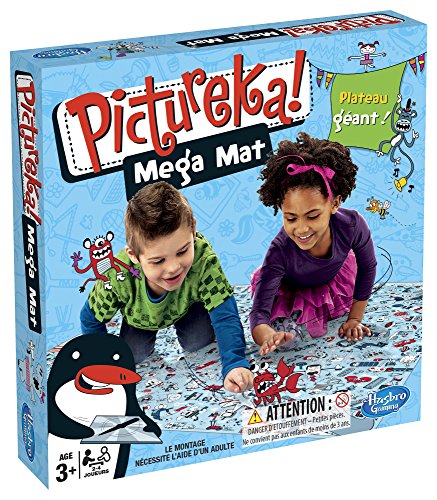 Hasbro A08871010 Pictureka Mega Mat - Juego de Mesa