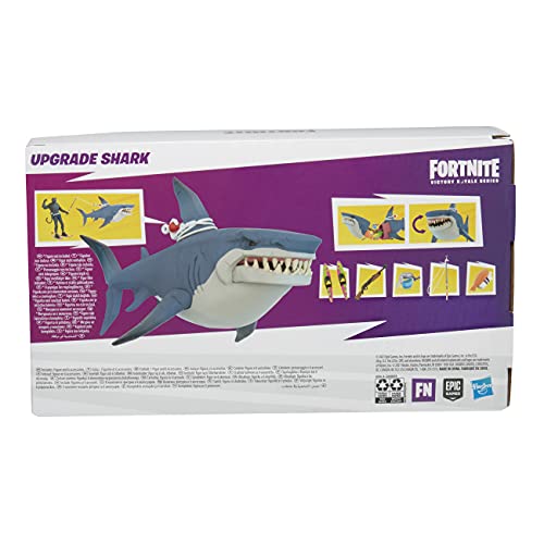 Hasbro Fortnite Victory Royale Series - Figura de Upgrade Shark de 15 cm con Accesorios - para niños a Partir de 8 años