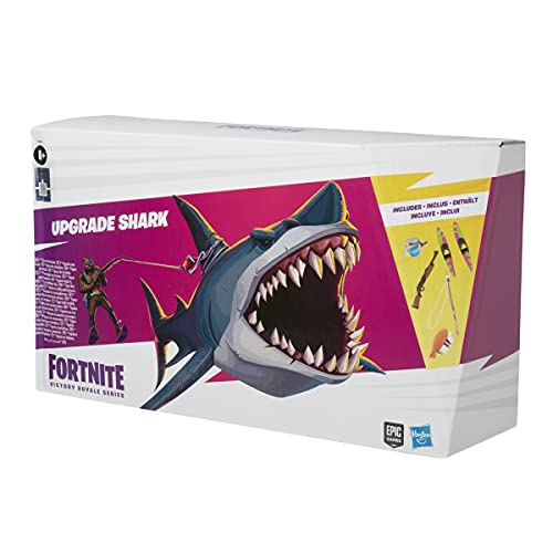 Hasbro Fortnite Victory Royale Series - Figura de Upgrade Shark de 15 cm con Accesorios - para niños a Partir de 8 años