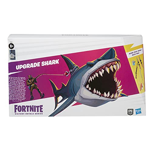 Hasbro Fortnite Victory Royale Series - Figura de Upgrade Shark de 15 cm con Accesorios - para niños a Partir de 8 años