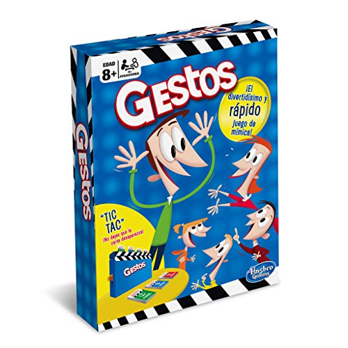 Hasbro Gaming Juego de Mesa Gestos (B0638105) + Gaming Clasico Pictureka (Versión Española) (B0731105)