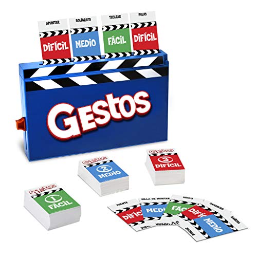 Hasbro Gaming Juego de Mesa Gestos (B0638105) + Gaming Clasico Pictureka (Versión Española) (B0731105)