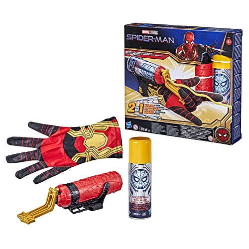 Hasbro Marvel Spiderman (F1111) - Superlanzatelarañas con líquido arácnido para niños a Partir de 5 años, Lanza telarañas o Agua, Juguete para Juego de rol, Multicolor