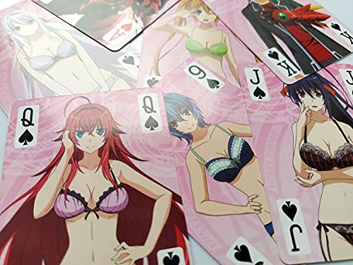 Highschool DXD Hero - Juego de cartas de póquer (54 cartas)