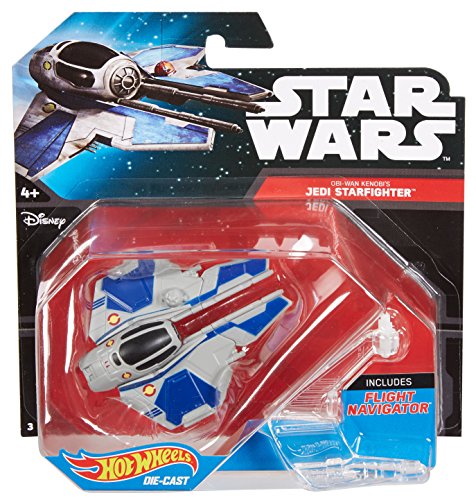 Hot Wheels Star Wars Starship Jedi Interceptor Vehicle