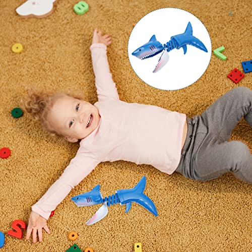 Hungry Shark Grabber Toys Puppet: Tiburón Chomper Juguete Mar Animales Figuras Figuras Juego de Mordedores Divertidos Juguetes Divertidos para Niñas Chicas