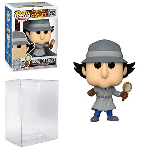 Inspector Gadget Pop #892 Pop Animation: Inspector Gadget Vinyl Figure (Bundled with EcoTEK Plastic Protector to Protect Display Box)