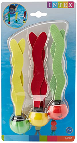 Intex 55503 - Juego acuático Fun algas, 3 bolas de 20 cm , color/modelo surtido