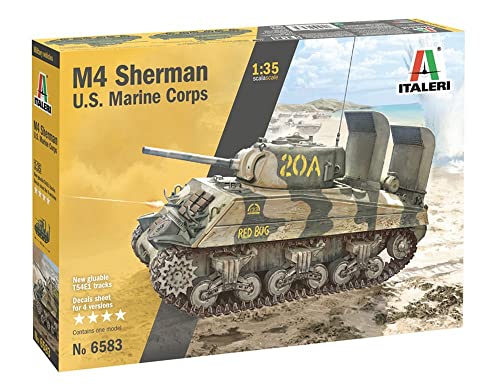 Italeri-M4A2 Sherman US Marine Cuerpo 1/35 (IT3638)