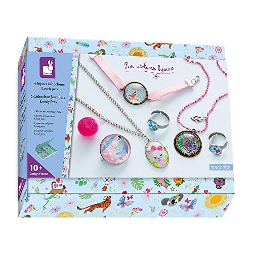 Janod J07908 Lovely Pets Cabujón Joyería