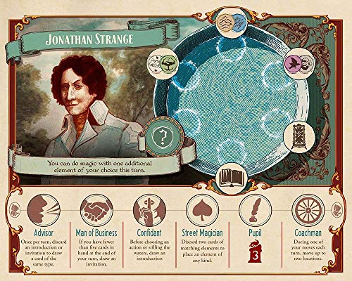 Jonathan Strange & Mr Norrell: A Board Game of English Magic