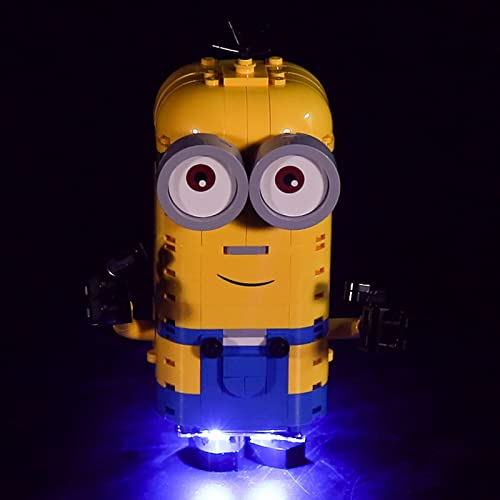 Juego de luces LED para Lego 75551 Minions y su guarida, juego de iluminación de conexión USB compatible con Lego 75551 (solo luces, modelos sin Lego)