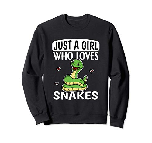 Just A Girl Who Loves Snakes Disfraz De Serpiente Sudadera