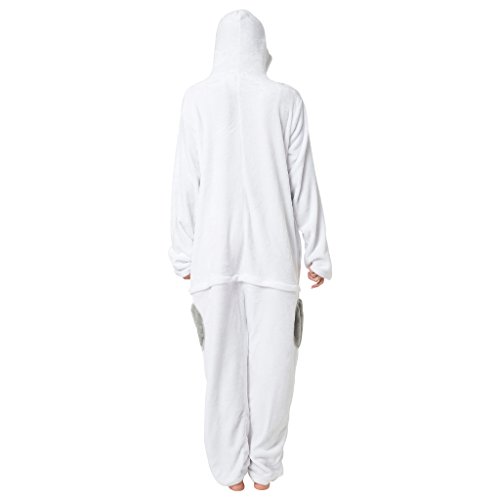 Katara-(10+ Modelos) Kigurumi Pijamas Disfraz Animal Halloween Adultos, Color baymax, Talla 155-165cm (1744) , color/modelo surtido