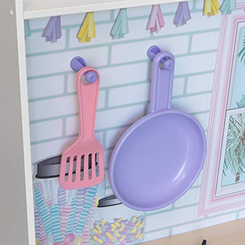 KidKraft 10119 Cocina de Juguete Dreamy Delights - Rosa de madera para niños