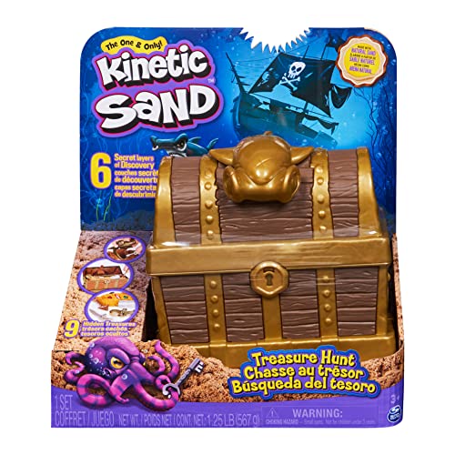 Kinetic Sand 6062080 Caza del tesoro